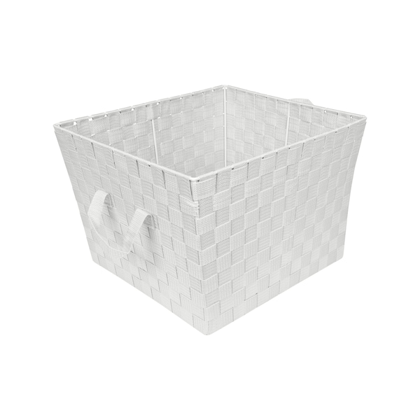 Simplify Storage Bin, Plastic, HGrey, 13 in H, 15 in W, 13 in L 25091-HEATHERGREY - main